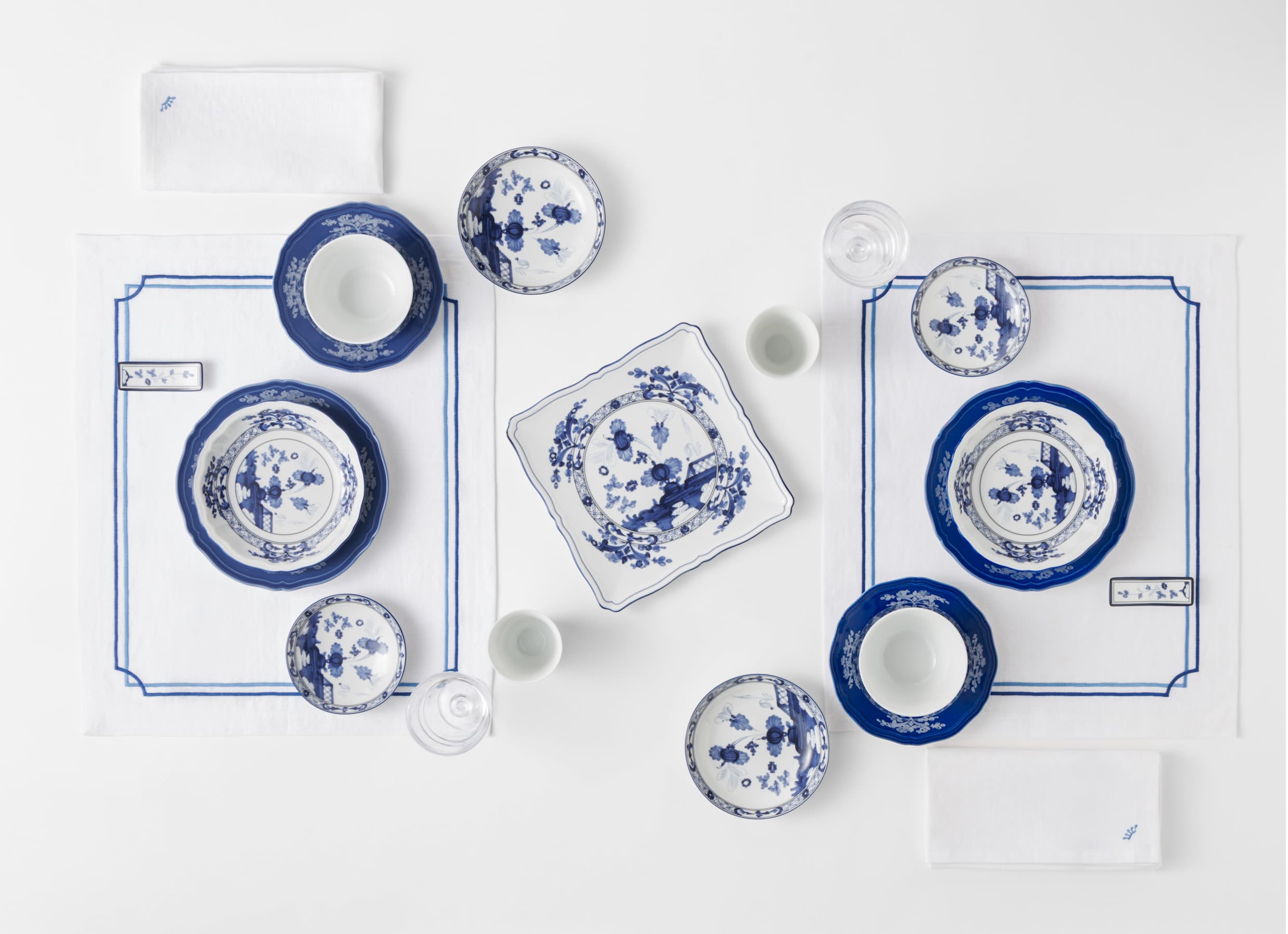 2 INDIVIDUAL SERVING PLATES | GINORI 1735